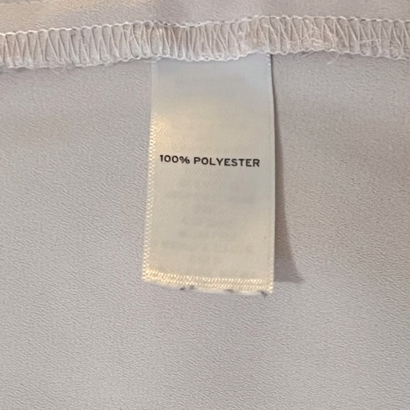 Valette Blush Oversized Pink Sleeveless Zippered Blouse - Size Small - Picture 5 of 5